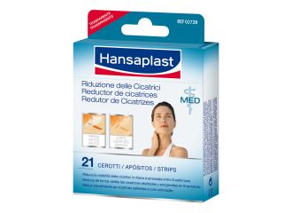 Cerotto riduzione cicatrici hansaplast med 21 pezzi