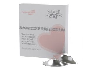 Silver cap coppette in argento copri capezzoli per allattamento