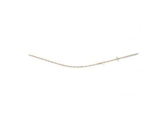 Catetere/tutore per ureterocutaneostomia in poliuretano wiruthan trasparente senza alette disco regolabile lunghezza 40cm ch08 privo di lattice 1 pezzo