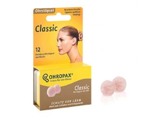 Tappo auricolare ohropax cera 12 pezzi