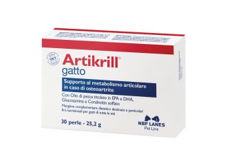 Artikrill gatto blister 30 perle