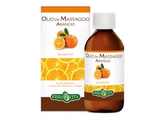 Arancio olio massaggio 250ml erbavita