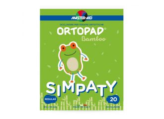 Cerotto oculare per ortottica ortopad simpaty regular 5,7x8,2 20 pezzi