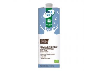 Rice&rice bevanda di riso al naturale 1 litro