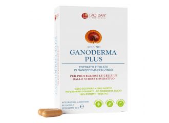 Ganoderma plus 60 compresse