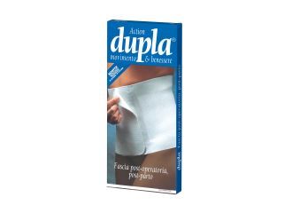 Fascia postoperatoria e postparto dupla colore bianco misura 4