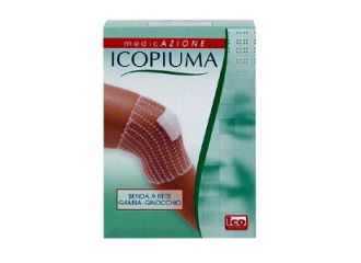Benda icopiuma a compressione fisiologica per gamba e ginocchio cal 5 1 pezzo