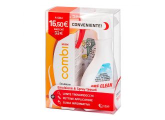 Mom pre clean soluzione trattamento di tessuti ed indumenti infestati da pidocchi 150 ml