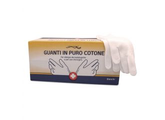 Guanto cotone bianco 7,5