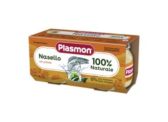 Plasmon omogeneizzato nasello patate 80 g x 2 pezzi