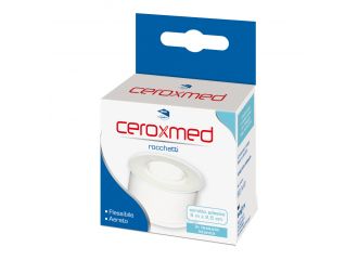 Cerotto in rocchetto ceroxmed aerato in tessuto bianco 500x2,50 cm 1 pezzo