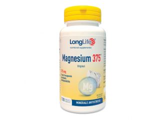 Longlife magnesium 375 mg 100 tavolette