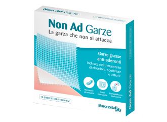 Garza paraffinata non ad 10x10 cm 10 pezzi