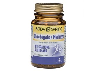 Body spring olio merluzzo 100 capsule