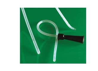 Catetere uretrale nelaton femminile ch14 lunghezza 40cm. prodotto in pvc medicale con punta distale arrotondata per l'introduzione atraumatica
