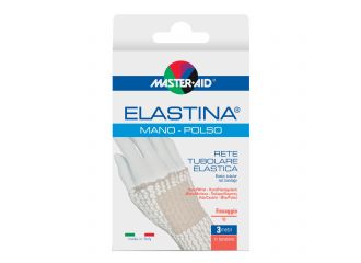Rete tubolare elastica ipoallergenica master-aid elastina mano/polso 3 mt in tensione calibro 3 cm