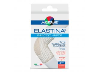Rete tubolare elastica ipoallergenica master-aid elastina braccio/piede 3 mt in tensione calibro 4 cm