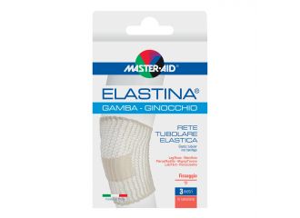 Rete tubolare elastica ipoallergenica master-aid elastina gamba/ginocchio 3 mt in tensione calibro 5 cm