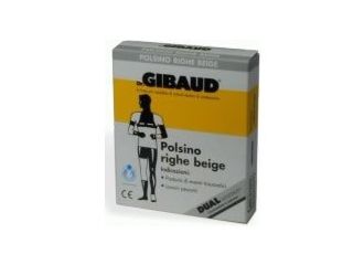 Polsino a righe gibaud colore beige misura 8 cm taglia 2
