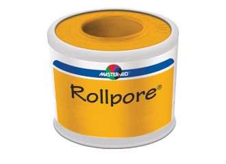 Cerotto in rocchetto master-aid rollpore tessuto non tessuto 5x5
