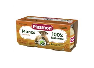 Plasmon omogeneizzato manzo 80 g x 2 pezzi