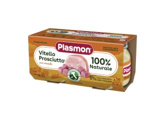 Plasmon omogeneizzato vitello prosciutto cotto 80 g x 2 pezzi