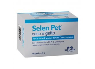 Selen pet cani gatti blister 60 perle