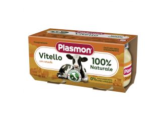 Plasmon omogeneizzato vitello 80 g x 2 pezzi