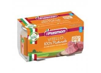 Plasmon omogeneizzato vitello 120 g x 2 pezzi