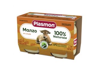 Plasmon omogeneizzato manzo 120 g x 2 pezzi