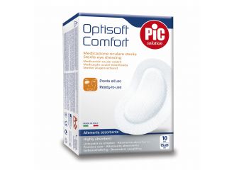 Tampone oculare pic in tessuto non tessuto sterile adesivo 10 pezzi