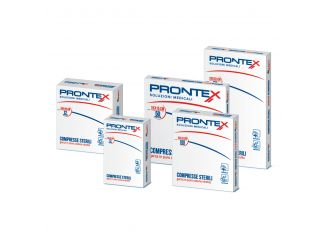 Garza in tessuto non tessuto prontex soft 18x40cm 12 pezzi