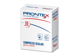 Compressa prontex ocular compressa adesiva oculare 10 pezzi