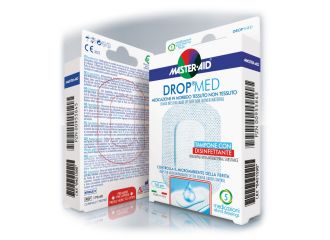 Medicazione compressa autoadesiva dermoattiva ipoallergenica aerata master-aid drop med 10x8 5 pezzi