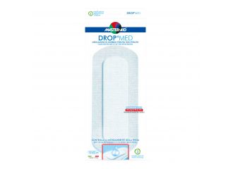 Medicazione compressa autoadesiva dermoattiva ipoallergenica aerata master-aid drop med 10,5x25 3 pezzi