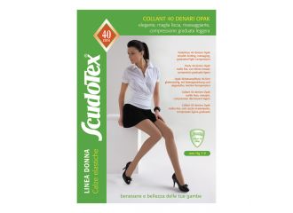 Scudotex collant 40 opak nero 2