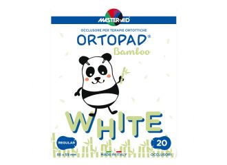 Cerotto oculare per ortottica ortopad bianco regular 20 pezzi