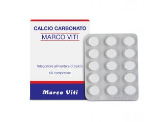 Calcio carbonato viti 60 compresse