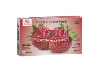 Ziguli fragola 36 palline 22 g