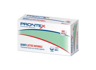 Prontex guanto in lattice con amido grande 100 pezzi