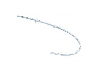 Sonda per ureterocutaneostomia in poliuretano wiruthan trasparente linea radiopaca con alette lunghezza 25 cm diametro 3,5 mm punta con foro centrale