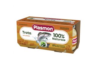 Plasmon omogeneizzato trota verdure 80 g x 2 pezzi