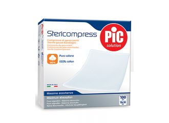 Garza con filo di bario 16 strati 10x10cm