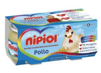 Nipiol omogeneizzato pollo 80 g 2 pezzi