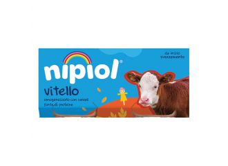 Nipiol omogeneizzato vitello 80 g 2 pezzi