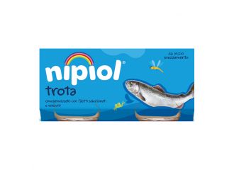 Nipiol omogeneizzato trota 2 pezzi 80 g