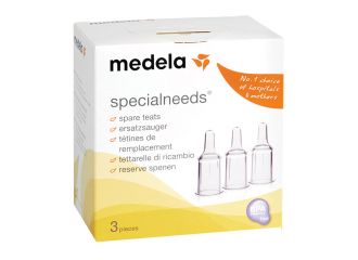Biberon specialneeds per allattamento con difficolta' 3 pezzi