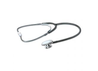 Stetoscopio piatto dotato di diaframma perauscultazione durante la misurazione della pressione arteriosa doppia campana archetto in metallo cromato 21405