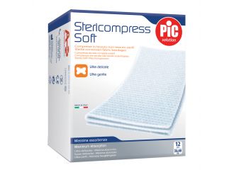 Garza compressa in tessuto non tessuto 10x10cm 25 pezzi x 4 buste