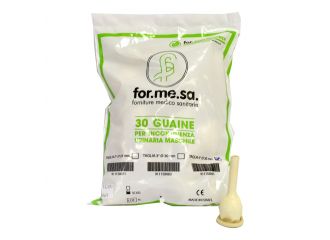 Guaina per incontinenza in lattice uro dimensioni 30mm 30 pezzi